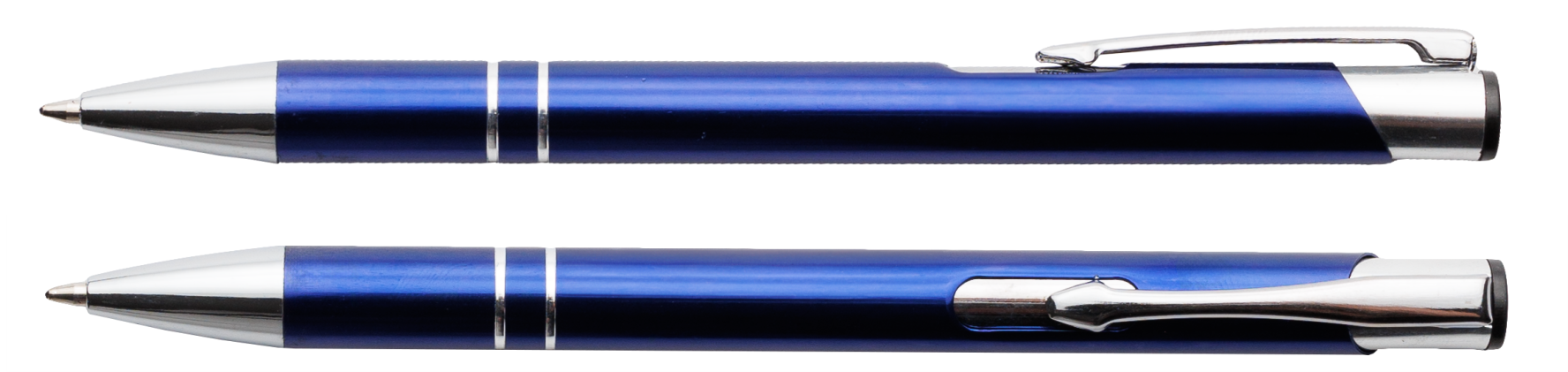 Ciemny fiolet długopis metalowy Cosmo z grawerem laserowym logo firmy, personalizowany gadżet reklamowy B2B, B2C producent PENS4U Żary