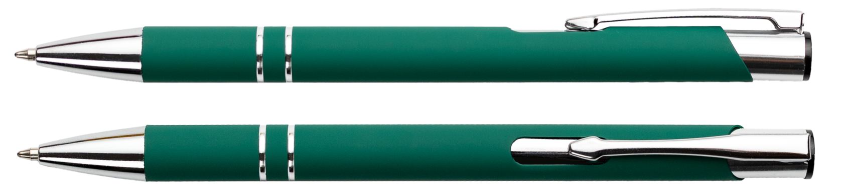 Długopis metalowy COSMO Rubber z Twoim grawerem - 500szt.